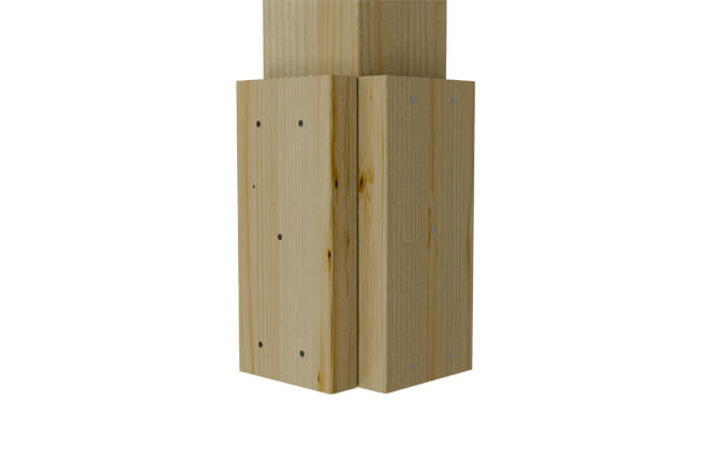 Post Frame Anchor Block